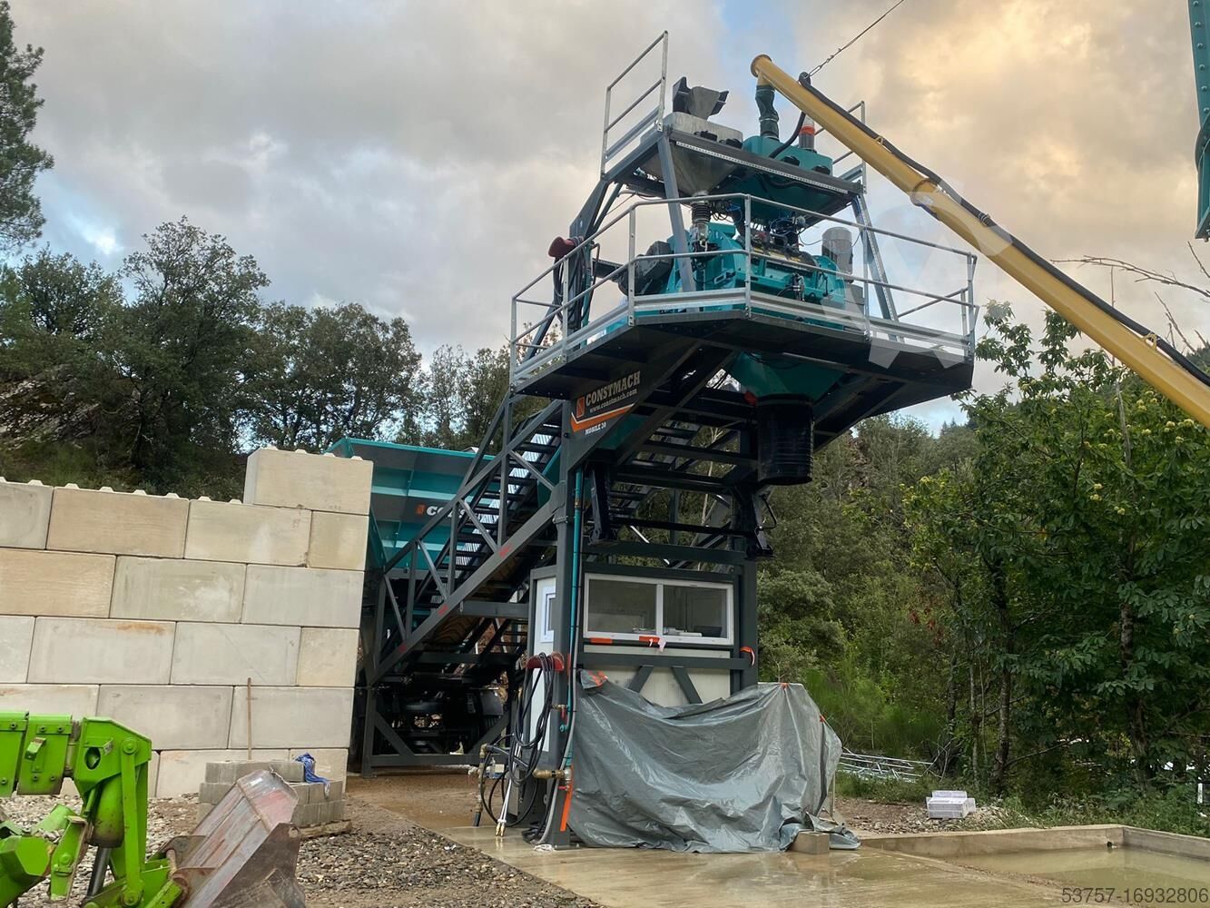 30 m3/h mobile concrete batching plant - Image 2
