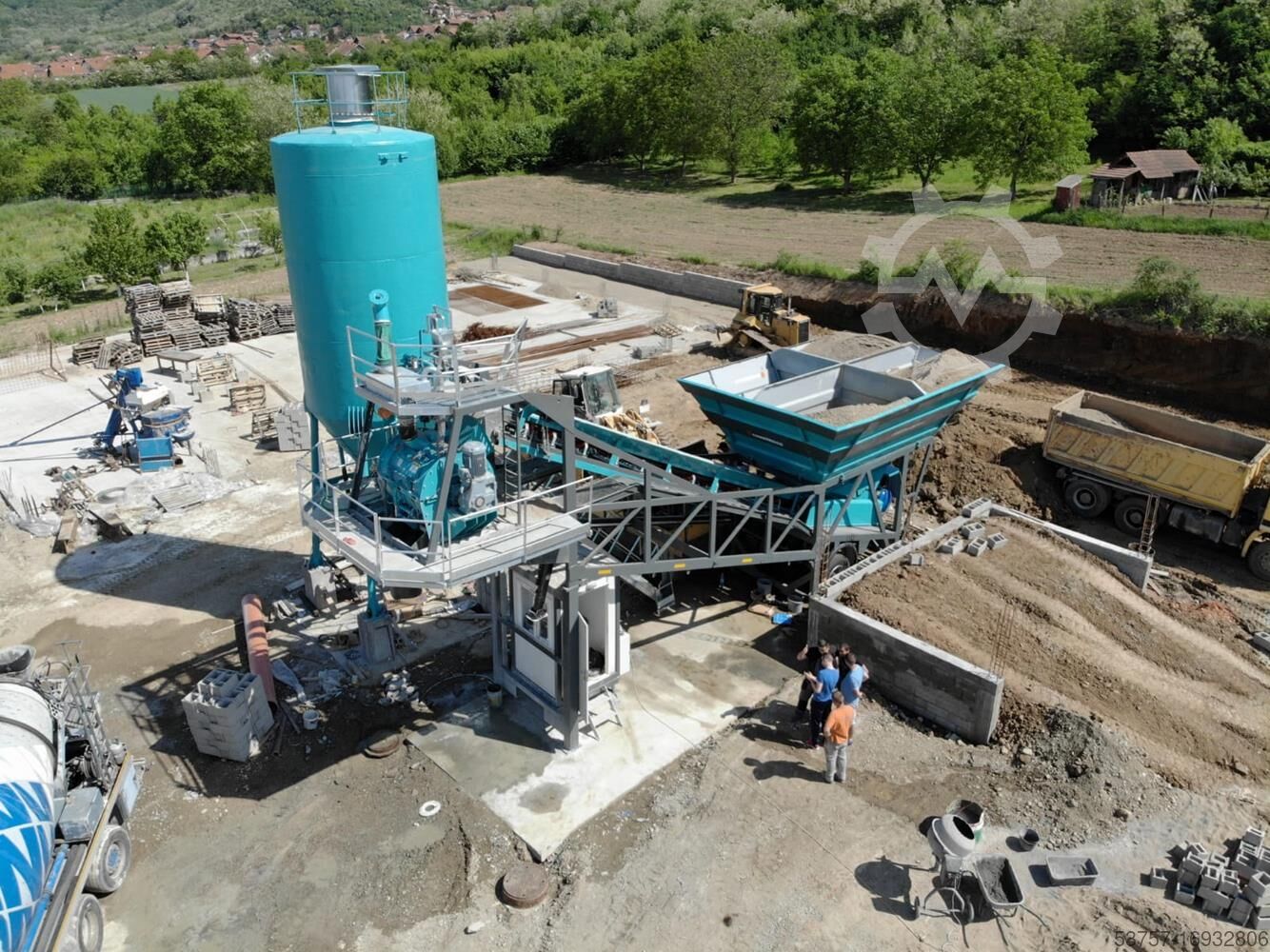 30 m3/h mobile concrete batching plant - Image 5