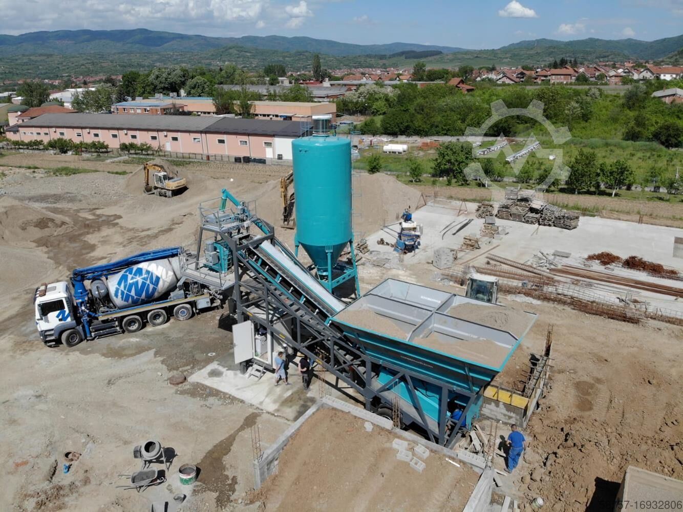 30 m3/h mobile concrete batching plant - Image 6