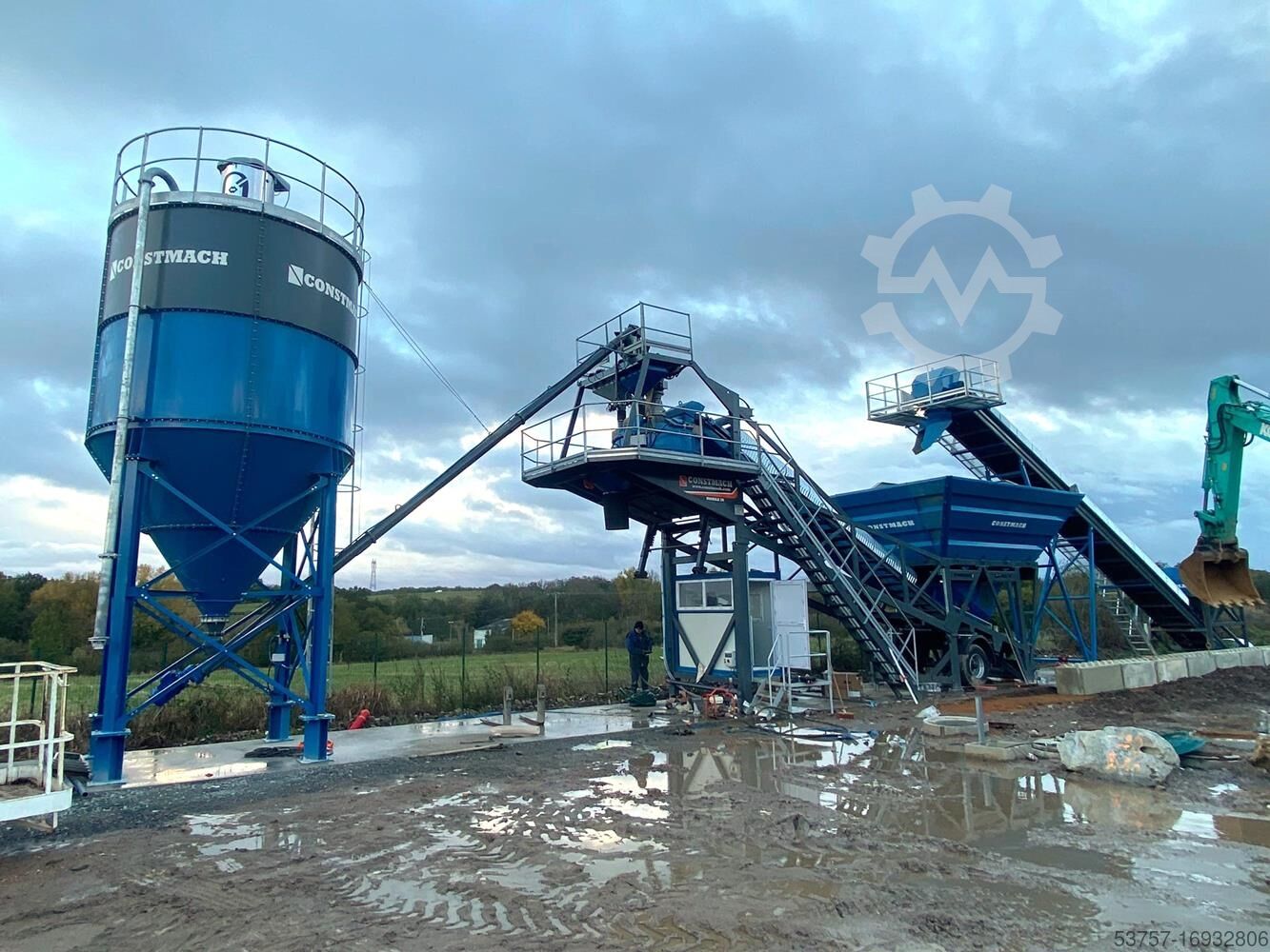 30 m3/h mobile concrete batching plant - Image 7