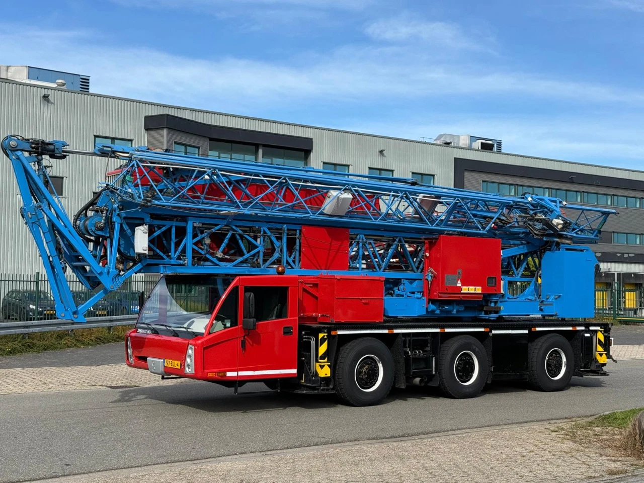 Spierings SK375 AT-3 6×6 Mobile Tower Crane