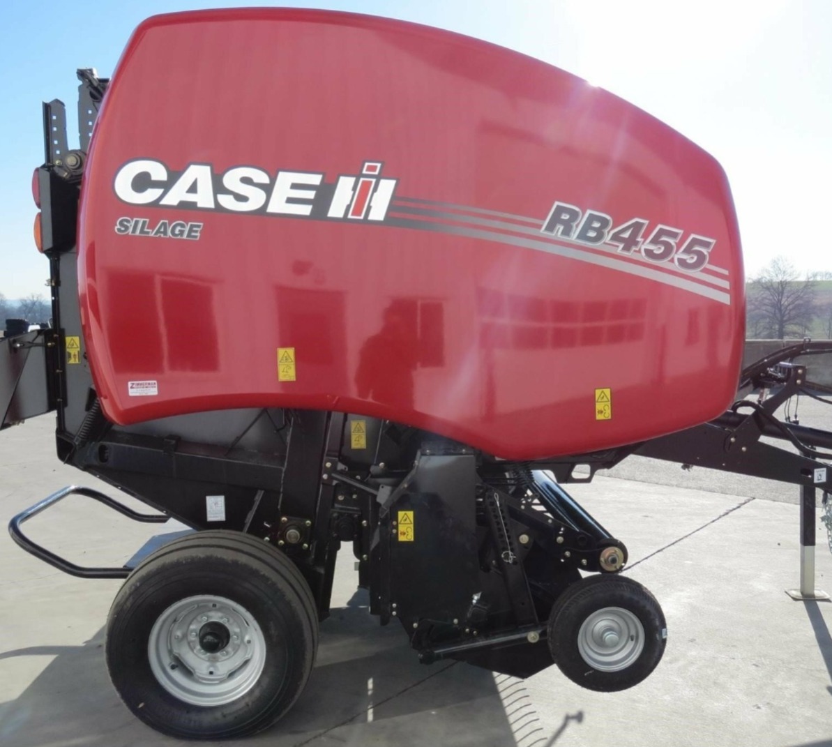 CASE IH RB455 ROUND HAY BALER - Image 4