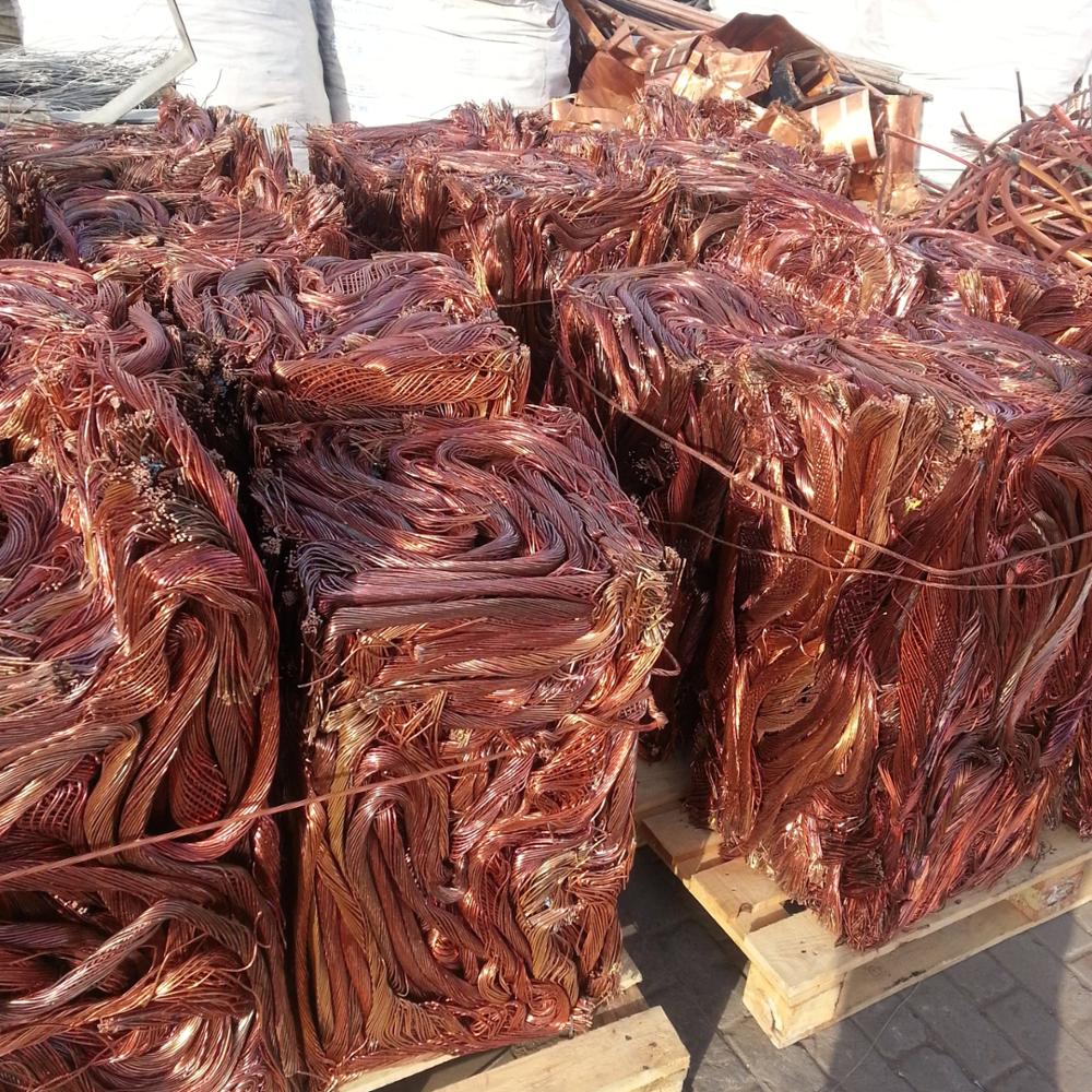 99.99% Copper Scraps Pure Copper Wire Scrap